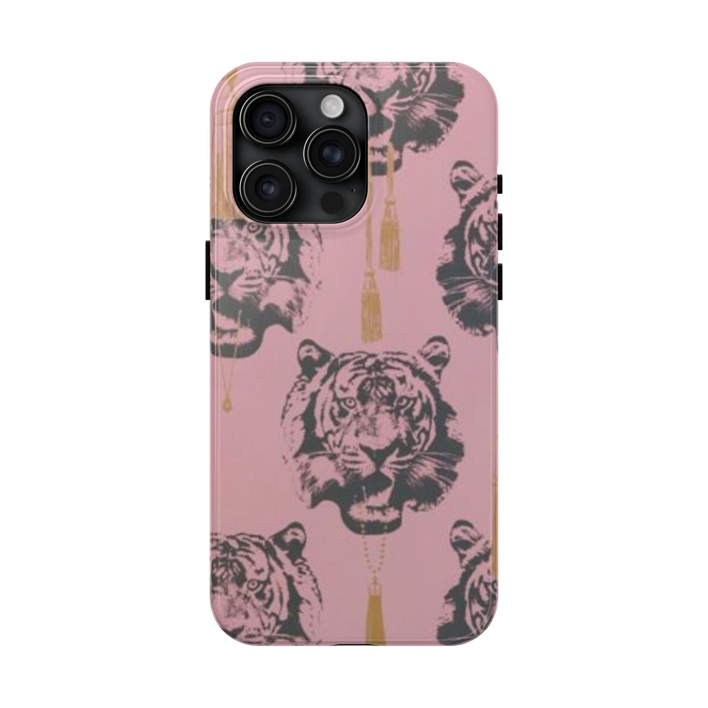 Pink Tiger Print Fashion Phone Case