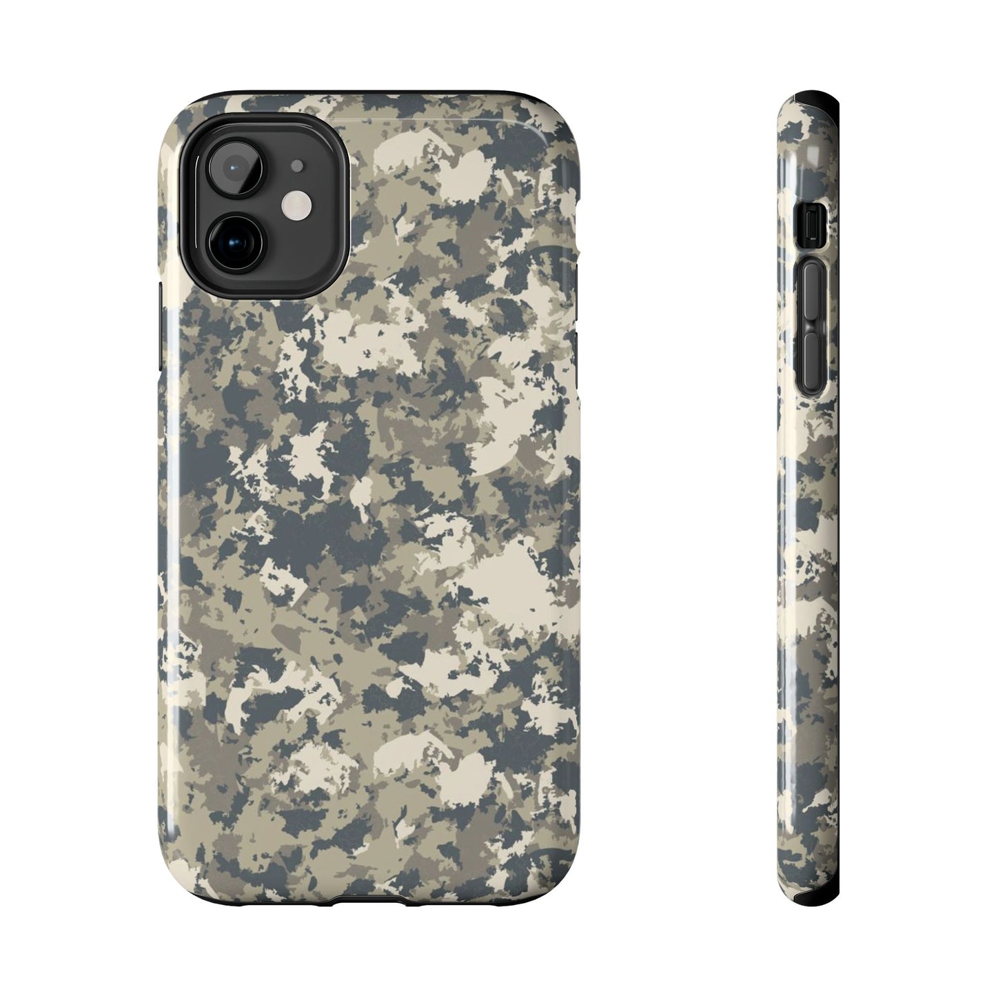 Army Print Phone Case, Camouflage, Combat, Hunting, Glossy Phone Case, Camo Phone Case, Camo Print