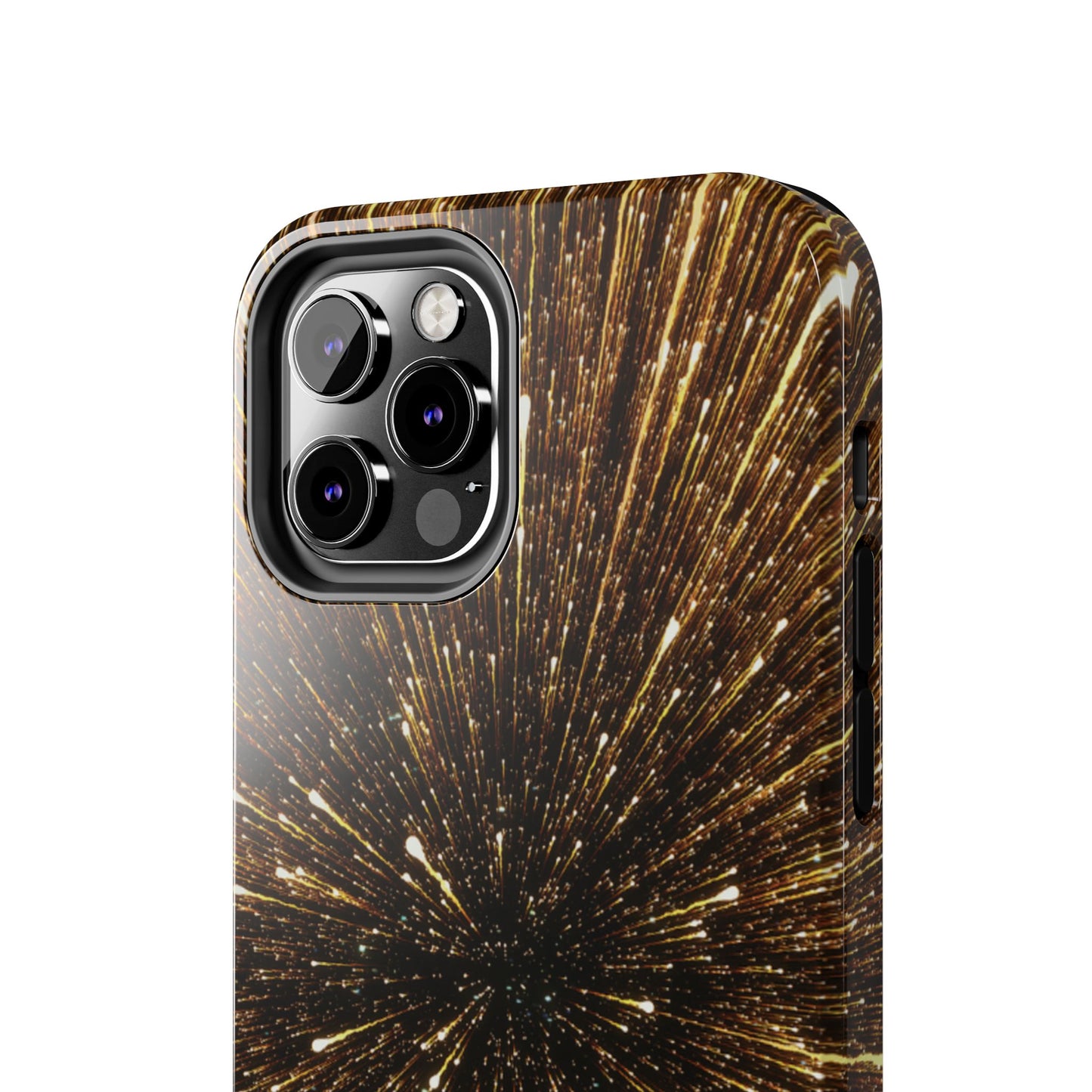 Star Burst Gold Galaxy Phone Case