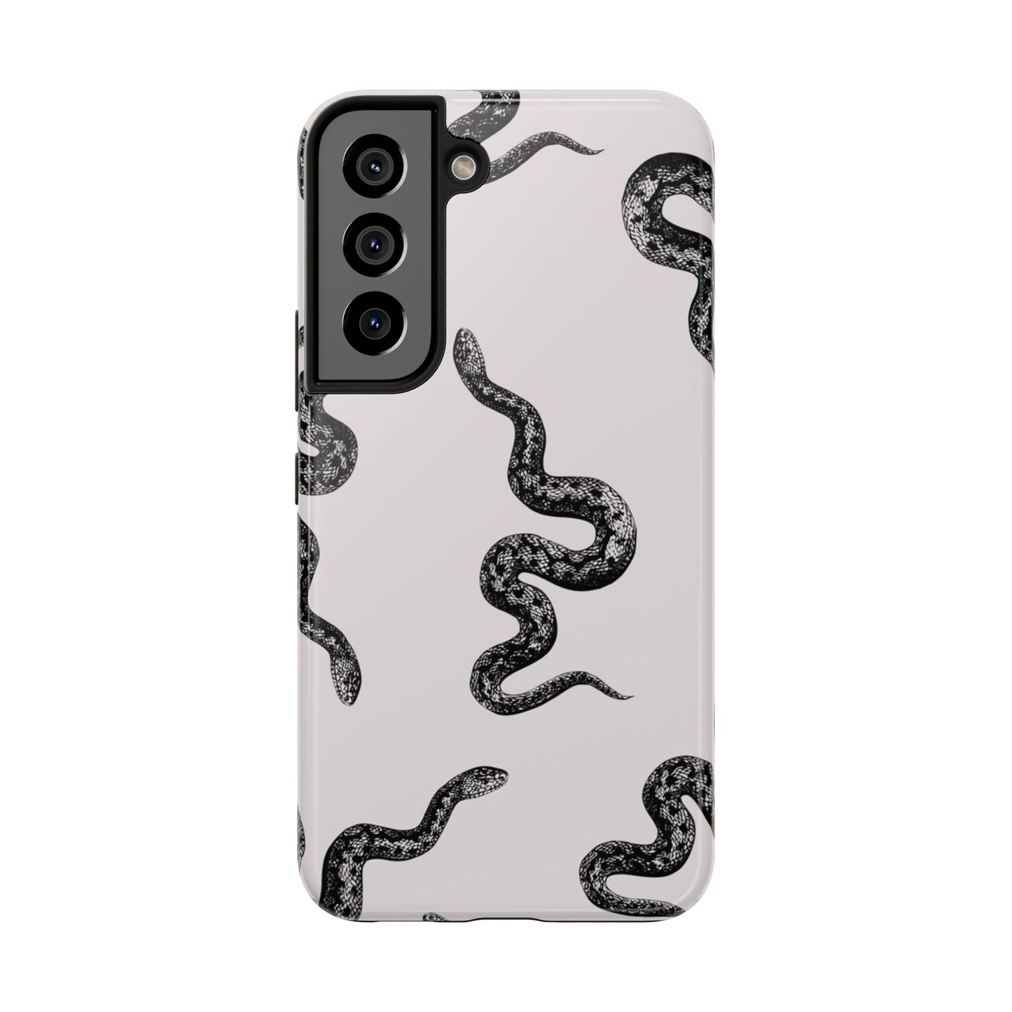 Snake Print Aesthetic Glossy Phone Case