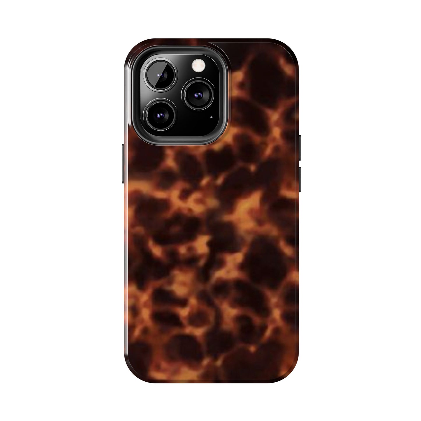 Tortoise Shell Glossy Phone Case,  Cool Girl Aesthetic