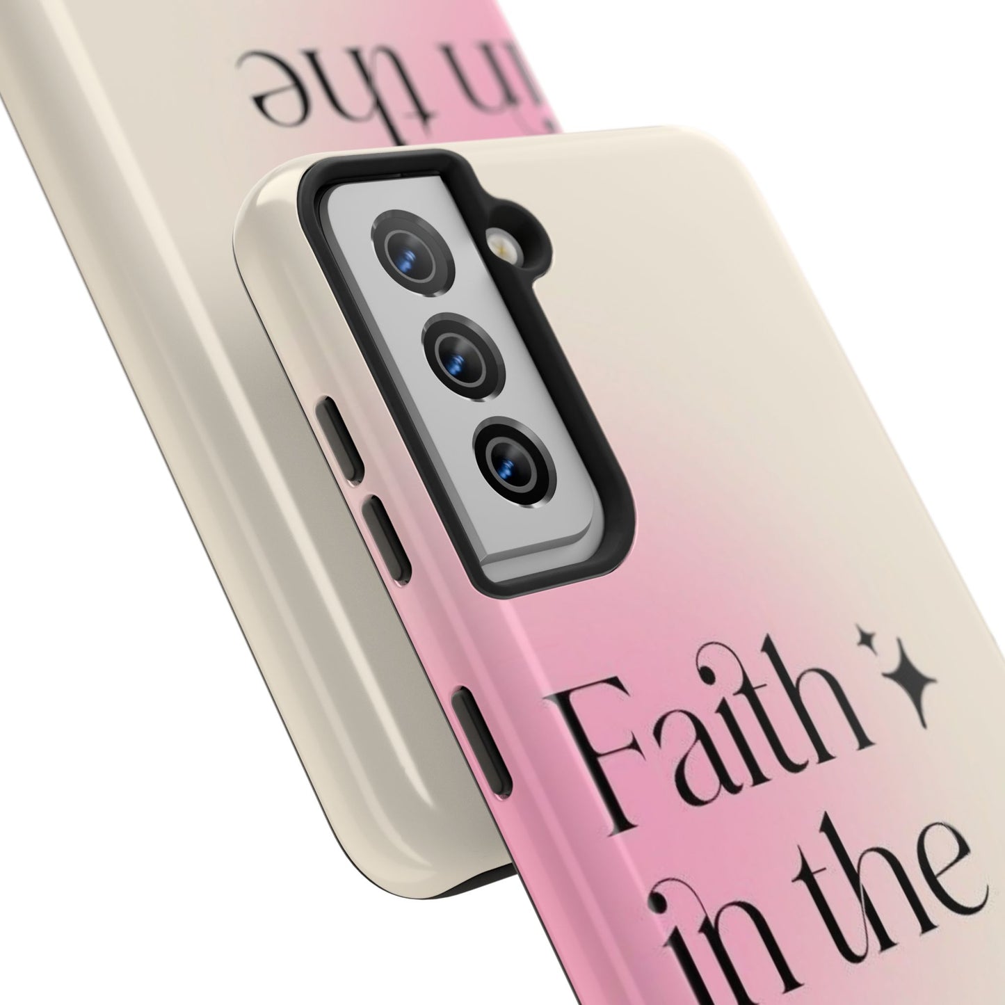 Faith in the Future Affirmation Phone Case