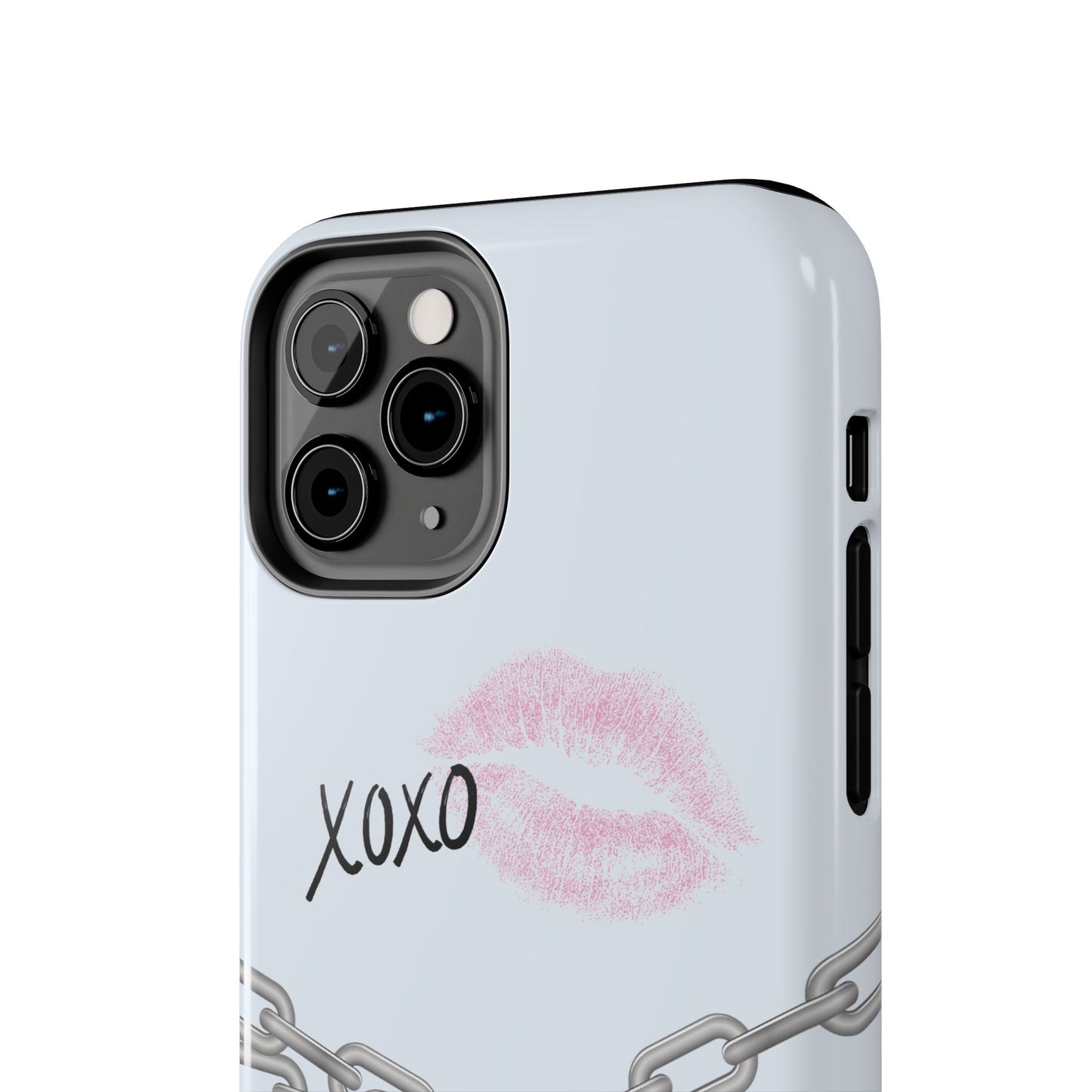 XOXO Love Lock Phone Case - Aesthetic Y2K Girly Style