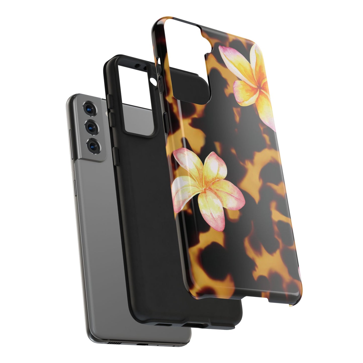 Tortoise Shell Flower Phone Case