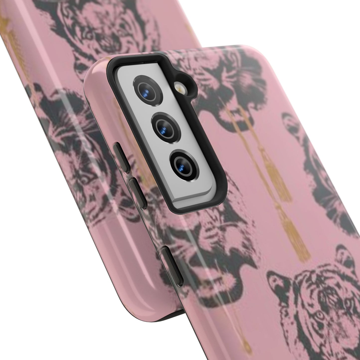 Pink Tiger Print Fashion Phone Case