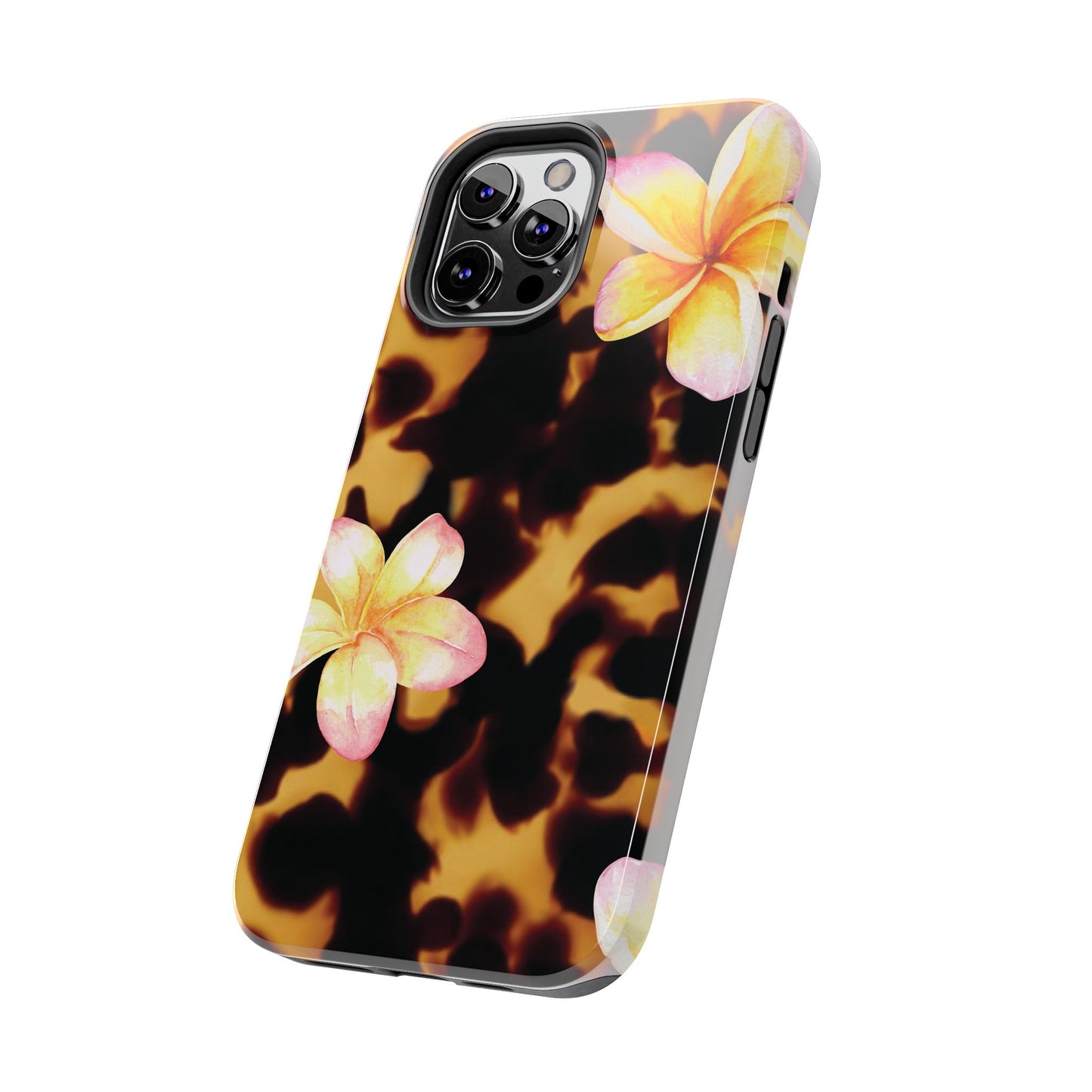 Tortoise Shell Flower Phone Case