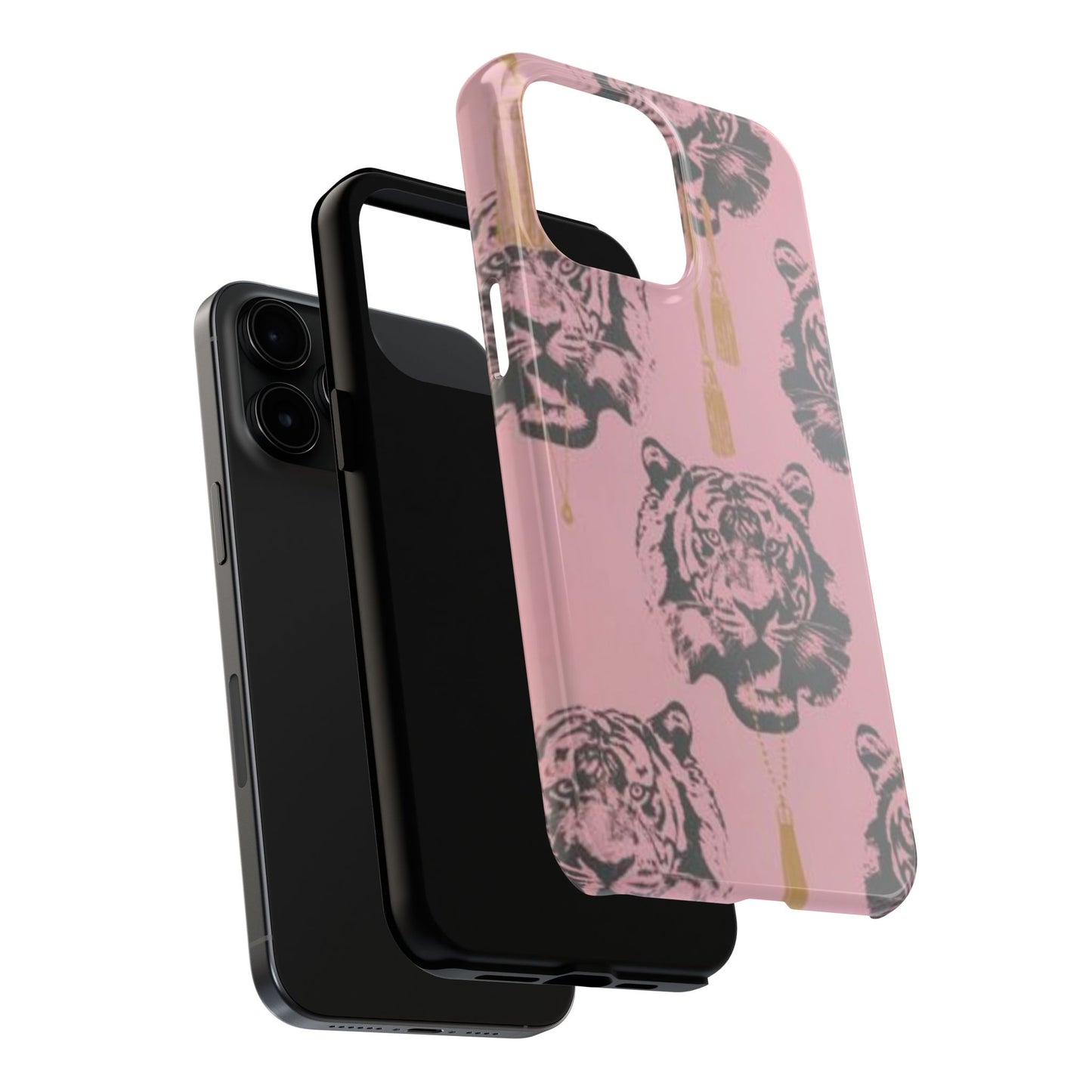 Pink Tiger Print Fashion Phone Case