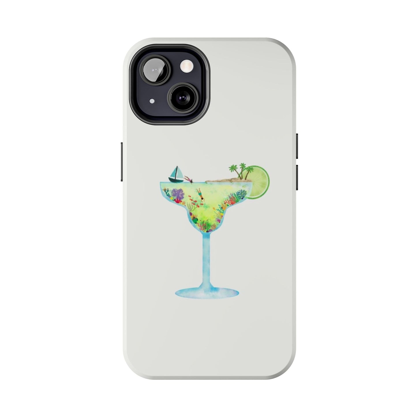 Glossy Phone Case, Summer Phone Case, Cute, Glossy Phone Case, Coastal Summer