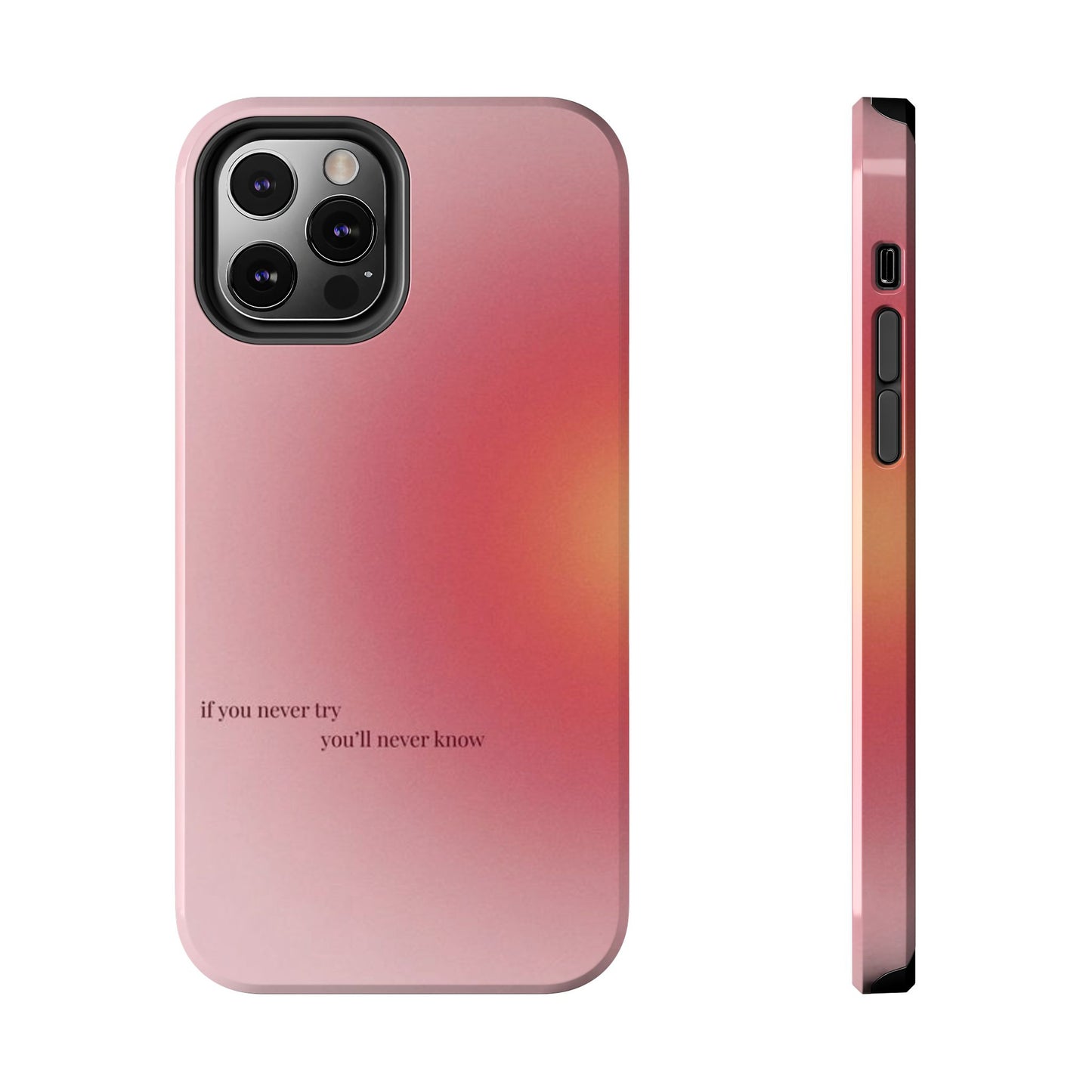 If You Never Try You’ll Never Know Phone Case