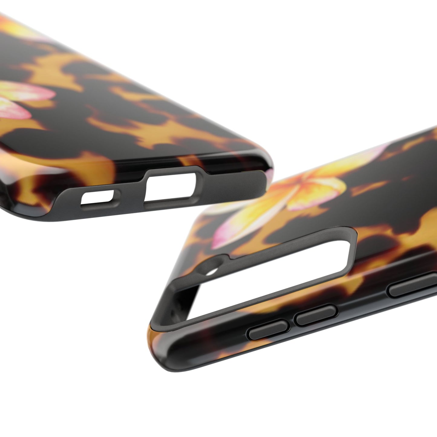 Tortoise Shell Flower Phone Case