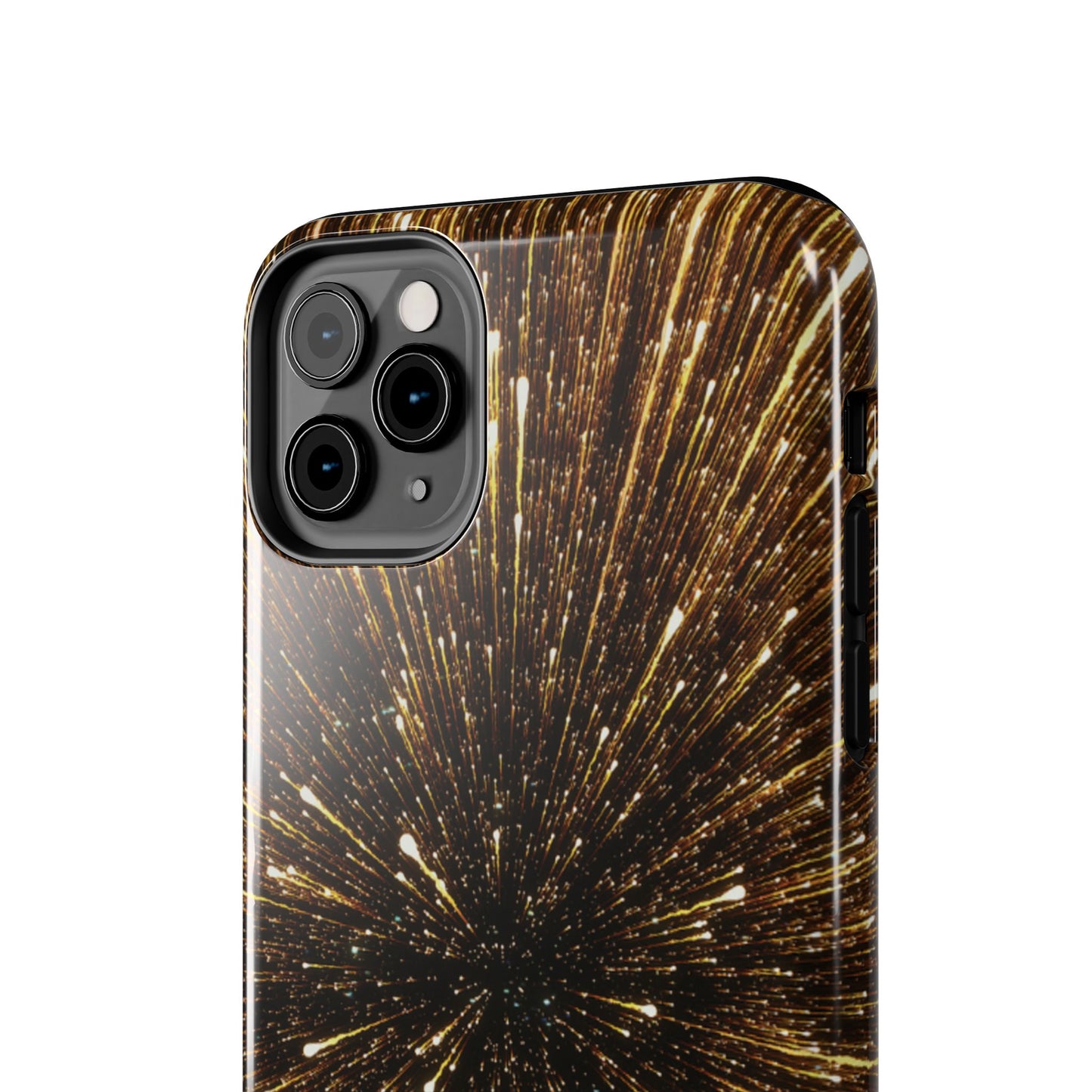 Star Burst Gold Galaxy Phone Case