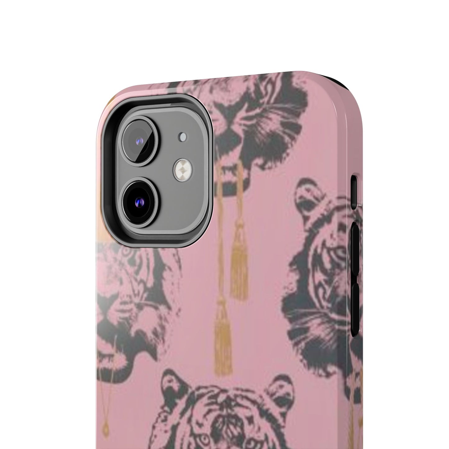 Pink Tiger Print Fashion Phone Case