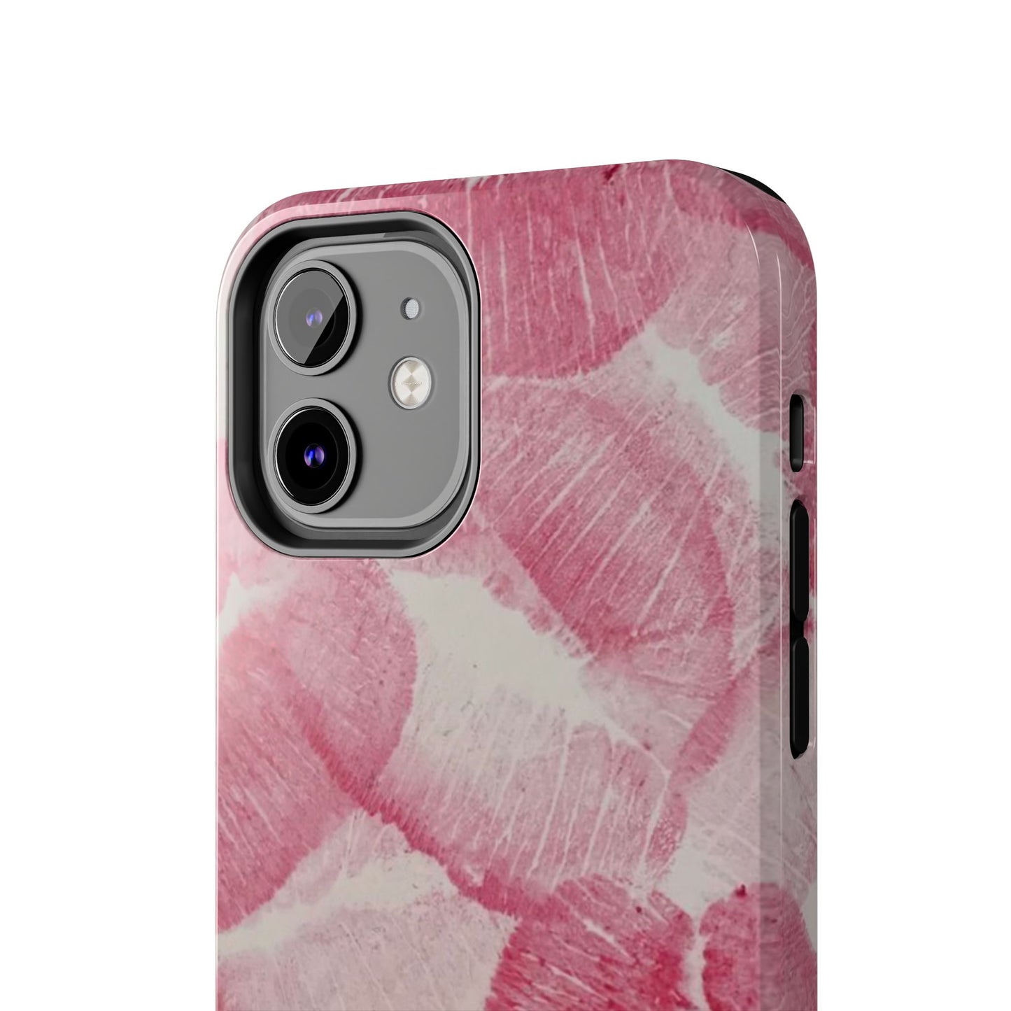 Pink Kiss Lipstick Fashion Aesthetic Glossy Phone Case