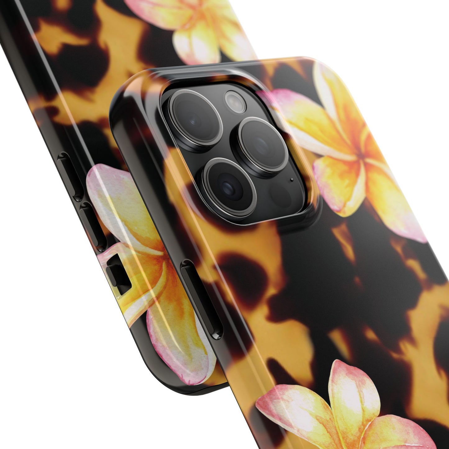 Tortoise Shell Flower Phone Case