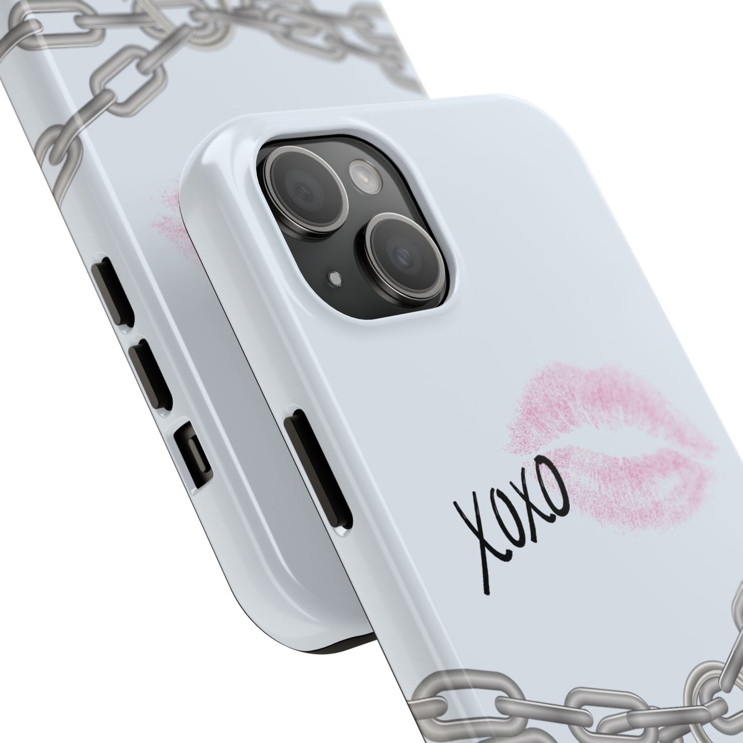 XOXO Love Lock Phone Case - Aesthetic Y2K Girly Style