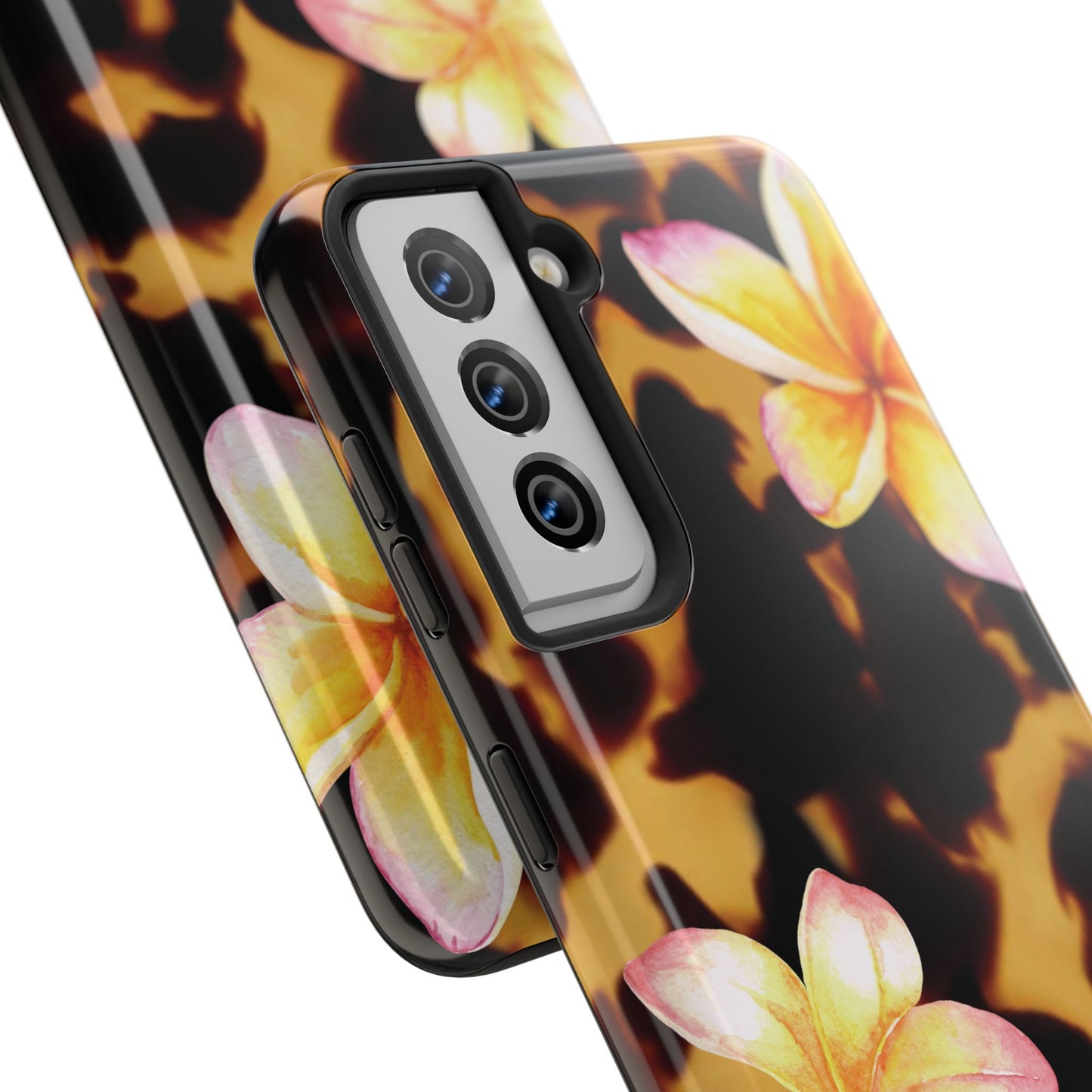 Tortoise Shell Flower Phone Case