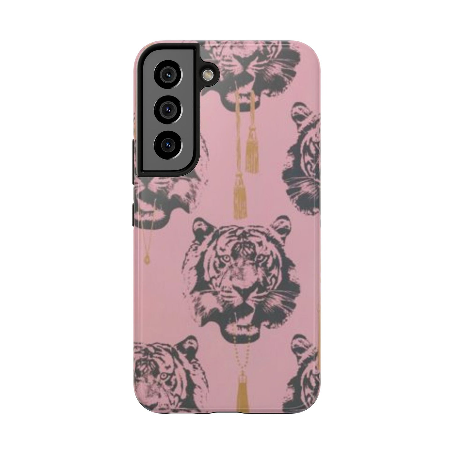 Pink Tiger Print Fashion Phone Case