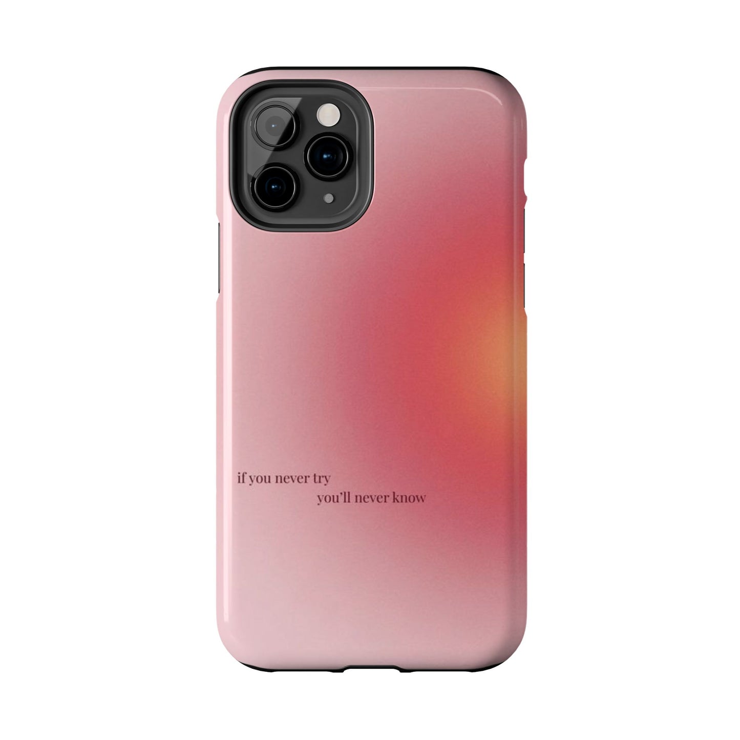 If You Never Try You’ll Never Know Phone Case
