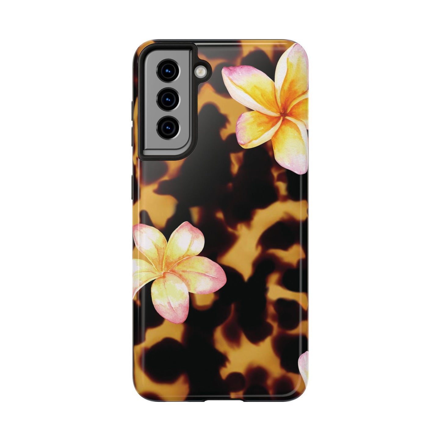 Tortoise Shell Flower Phone Case