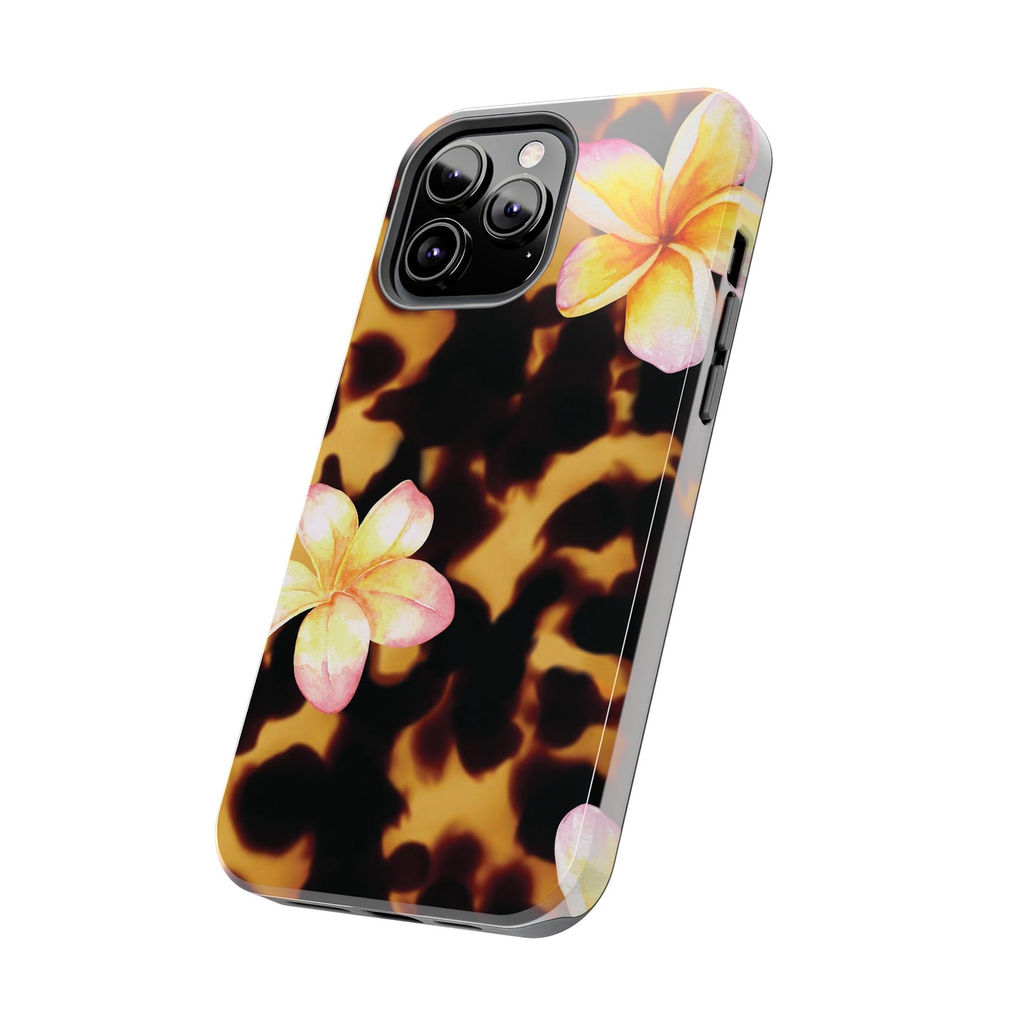 Tortoise Shell Flower Phone Case