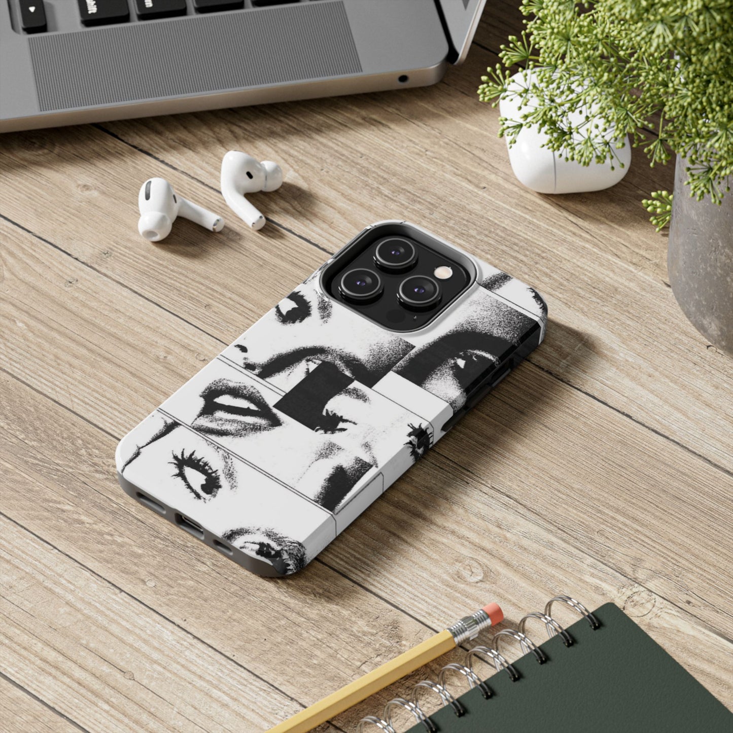 Black and White Phone Case