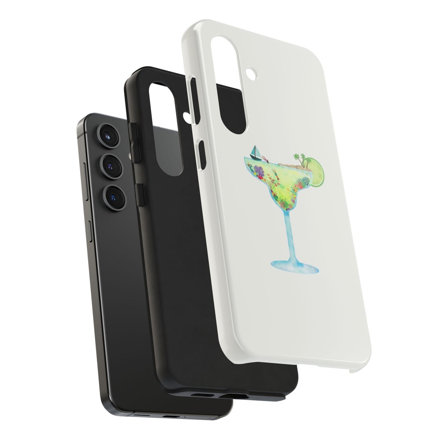Glossy Phone Case, Summer Phone Case, Cute, Glossy Phone Case, Coastal Summer