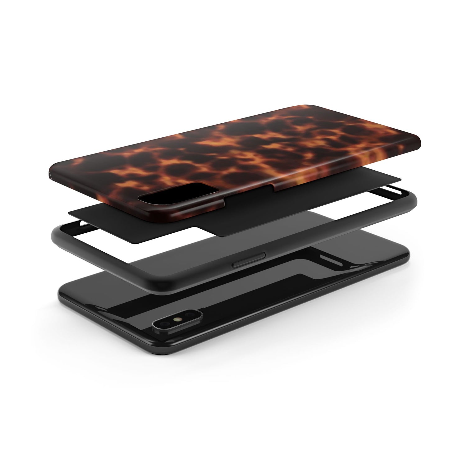 Tortoise Shell Glossy Phone Case,  Cool Girl Aesthetic