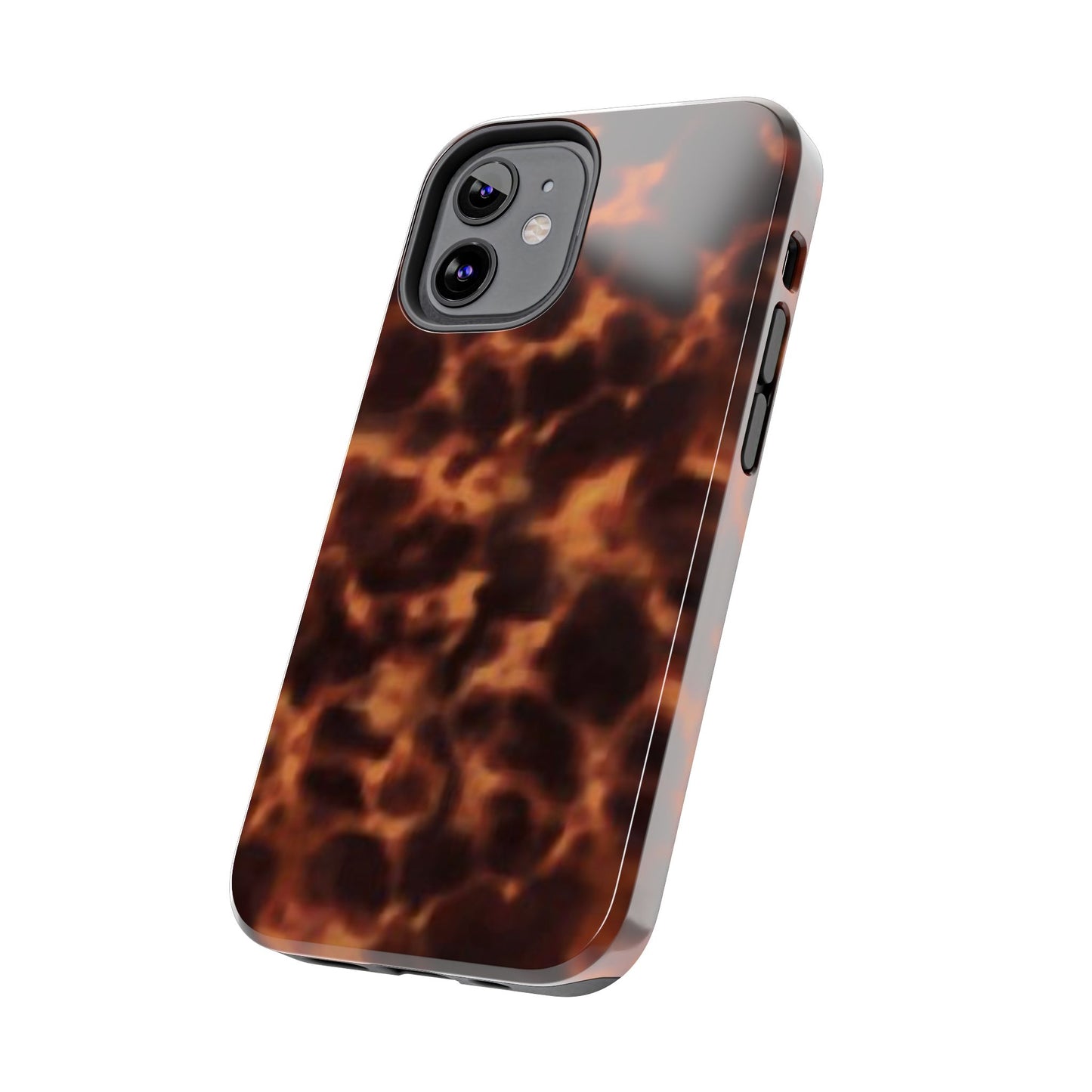Tortoise Shell Glossy Phone Case,  Cool Girl Aesthetic