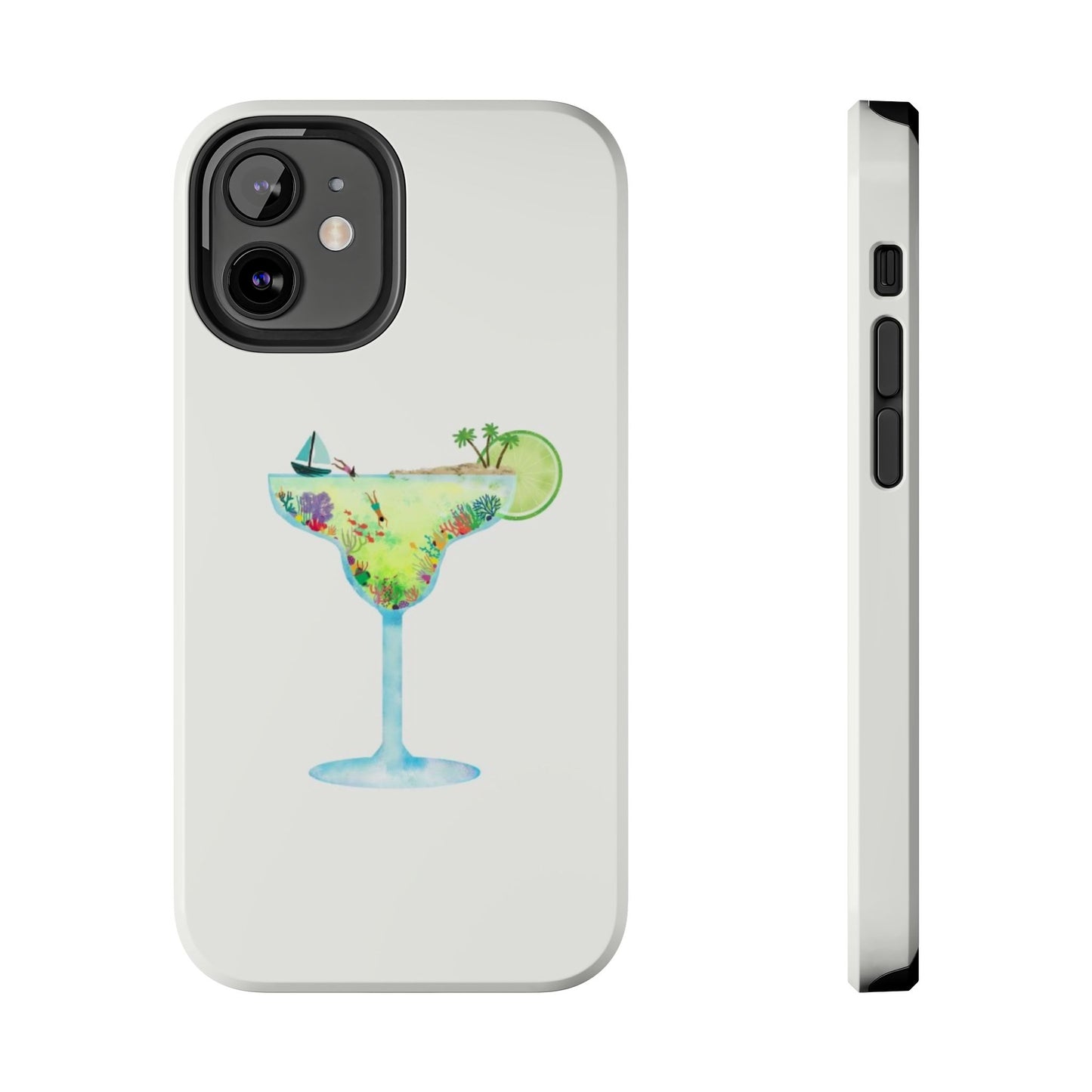Glossy Phone Case, Summer Phone Case, Cute, Glossy Phone Case, Coastal Summer