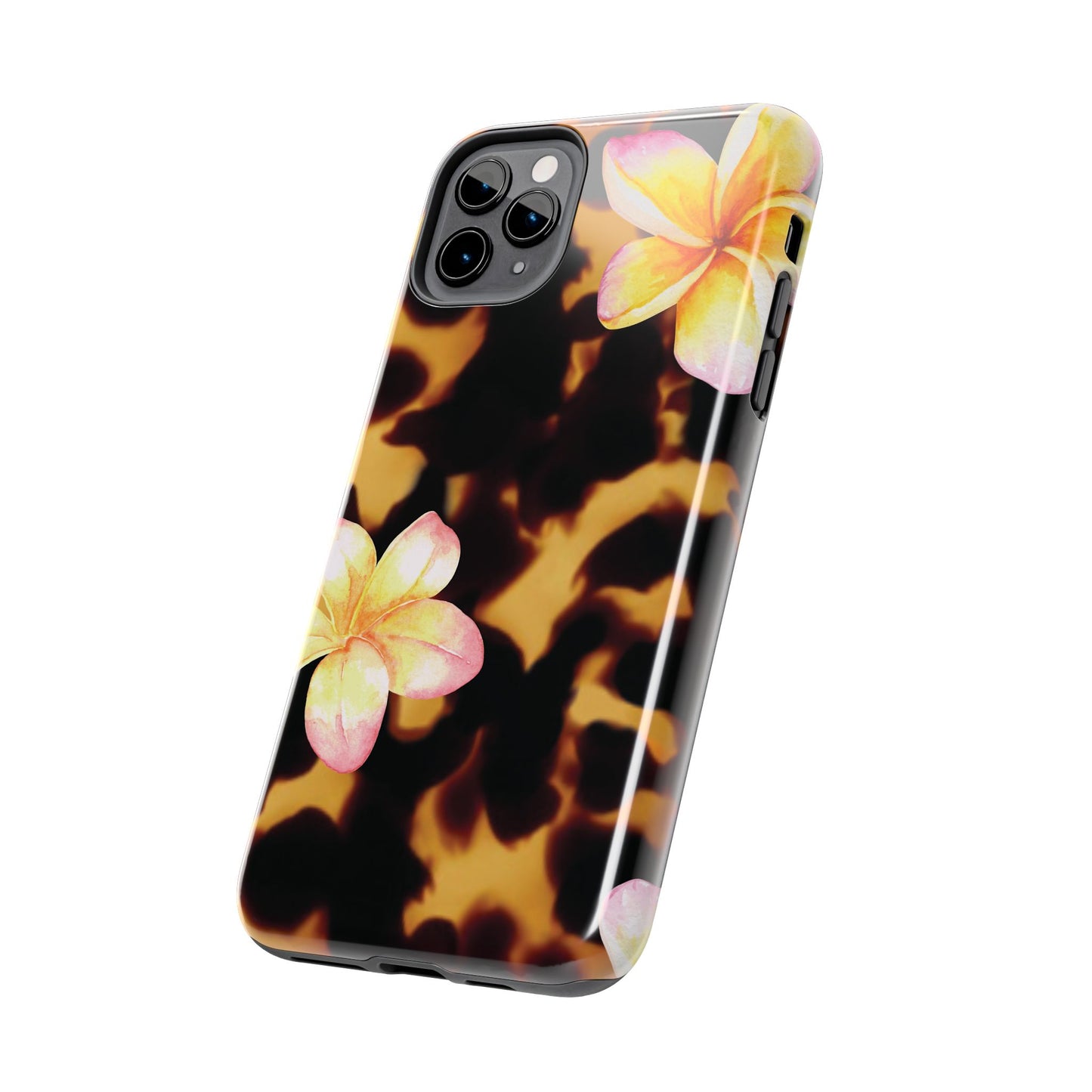 Tortoise Shell Flower Phone Case