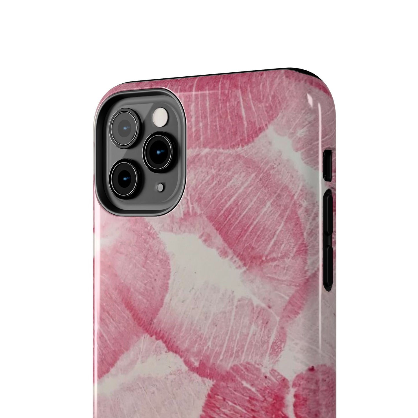 Pink Kiss Lipstick Fashion Aesthetic Glossy Phone Case