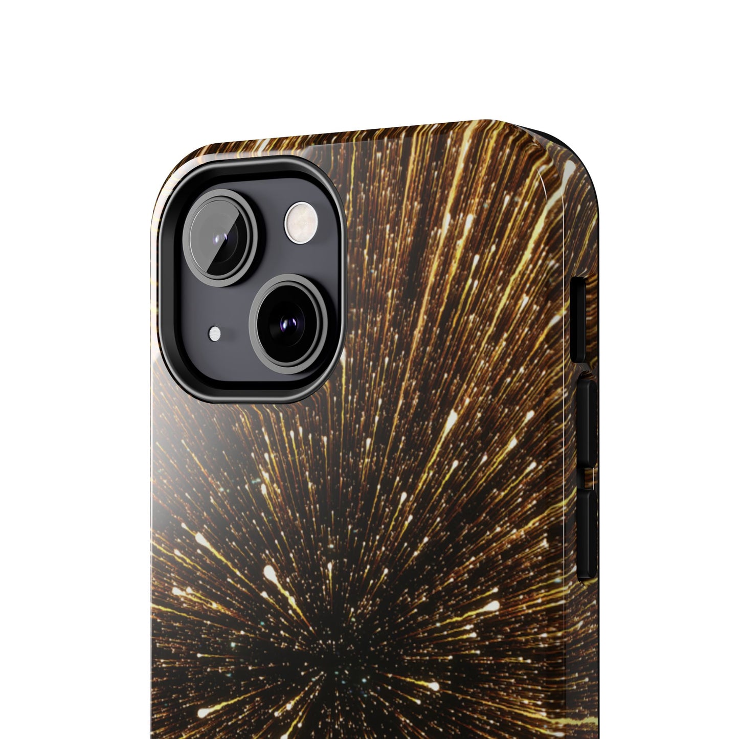 Star Burst Gold Galaxy Phone Case